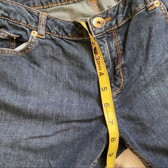 Ted Baker low rise medium wash boot cut denim jeans in size 6 - Picture 11 of 13